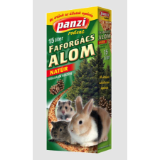 Panzi Rodent Nature Préselt Forgács Alom 15 Liter 301877 rágcsáló felszerelés
