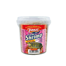 Panzi Shrimp - táplálék díszhalak részére (vödrös) 90g haleledel