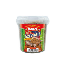 Panzi Szív-mix - táplálék díszhalak részére (vödrös) 100g hüllőeledel
