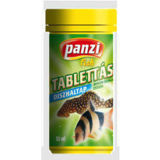 Panzi Tablettás díszhaltáp - 50 ml - 10 db haleledel