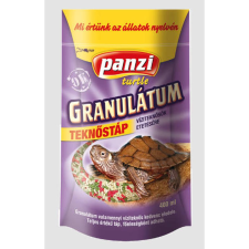 Panzi talpastasakosTeknősgranulátum, teljes értékű teknőstáp hüllőeledel