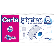 Paperdi Toalettpapír 2 rétegű kistekercses 150 lap/tekercs 8 tekercs/csomag_ID8G450F8/P higiéniai papíráru