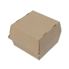  Papír hamburgeres doboz extra nagy - hajtogatós 13x13x11cm papírárú, csomagoló és tárolóeszköz