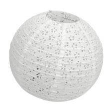 Papír lampion csipkés 30cm party kellék