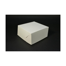  Papír süteményes tortás doboz egyben fedeles 18x18x9 cm sütés és főzés