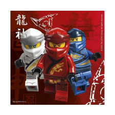 Papír szalvéta, Lego Ninjago, 16 db/csomag papírárú, csomagoló és tárolóeszköz