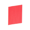  Papír szívószál 25 db, 20 cm