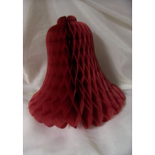  Papírharang, bordó, 45 cm, 1 db, W13003 party kellék