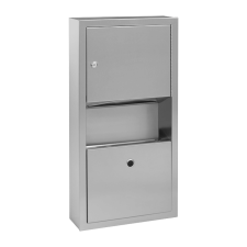  Papírkéztörlő tartó Sanela rozsdamentes acél SLZN21 fürdőszoba kiegészítő