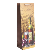  Papírtasak boros 12x36cm dekorációs kellék