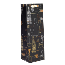  Papírtasak boros 12x36cm dekorációs kellék