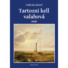 Papirusz Book Tartozni kell valahová - versek irodalom