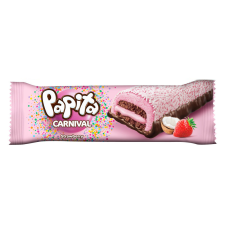 Papita Carnival szelet epres krémmel - 36g csokoládé és édesség