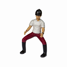 PAPO FIGURA LOVAS LÁNY játékfigura