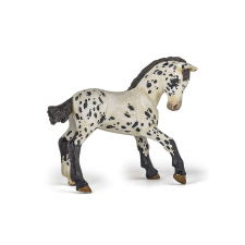 Papo Papo colt appaloosa figura fekete játékfigura