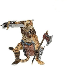 Papo tigris harcos figura (79478) játékfigura