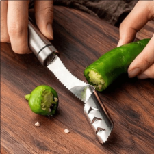  Paprika csumázó kés rozsdamentes acélból konyhai eszköz