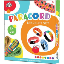 Paracord zsinóros karkötő és kulcstartó készítő szett kreatív és készségfejlesztő