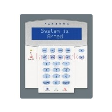 Paradox K641R 32 karakteres kék LCD kezelő, beépített kártyaolvasóval biztonságtechnikai eszköz