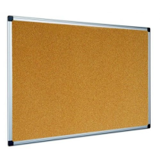 Parafatábla 120x180 cm aluminium kerettel, alukeretes parafa tábla 180x120 cm térkép