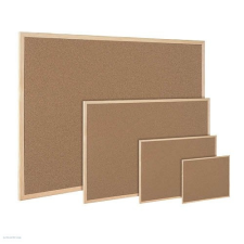 Parafatábla 60x90cm fakeretes Q-CONNECT KF03567 parafatábla
