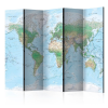  Paraván térkép - World Map [Room Dividers] Világtérkép 225x172