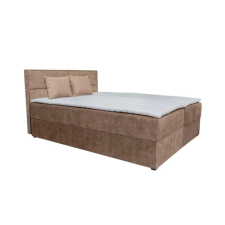 Parkbútor ARAMIS bézs kárpitozott boxspring ágy 180*200 ágy és ágykellék