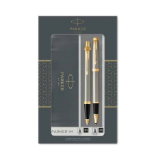 Parker IM Brushed Metal Duo szett toll