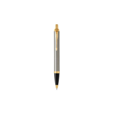 Parker Kugelschreiber IM     Brushed Metal            M Blau Geschenkbox (1931670) toll