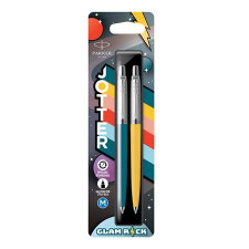 Parker royal jotter glam rock 70s kék/sárga, ezüst klipsz 2162142 golyóstoll toll