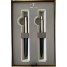 Parker Royal Jotter töltőtoll és golyóstoll kék, ezüst klipsz díszcsomagolásban toll
