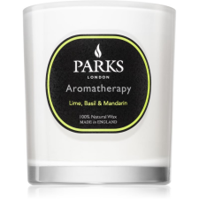 Parks London Aromatherapy Lime, Basil & Mandarin illatgyertya 220 g gyertya