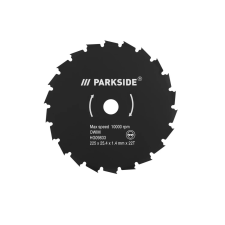 Parkside Performance PSBFS 225 A1 225 mm fűrészlap PPFSA 40-Li A1 / B2 akkus fűkaszához fűrészlap
