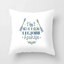 Párna 40*40cm, pihe puha töltettel, Legjobb apuka VPX060 lakástextília
