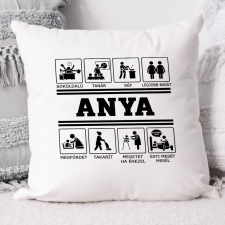  Párna Anyának - Anyák napi ajándék lakástextília