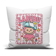  Párna - Labubu rózsaszín lakástextília
