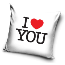  Párnahuzat 40x40cm - I love you felirat CBX211113PD lakástextília