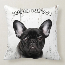  Párnahuzat Francia bulldog 2 lakástextília