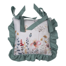 Párnahuzat kötős 40x40cm, 100% pamut,Flowerbomb lakástextília