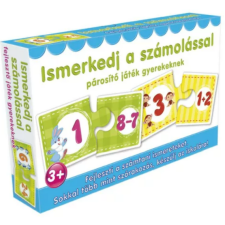  Párosító puzzle - fejlesztő játék -Ismerkedj a számolással (Dohi) puzzle, kirakós