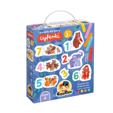 Párosító puzzle - számok oktatójáték