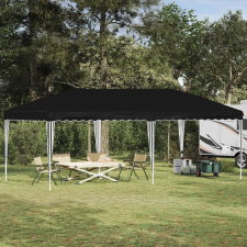  Parti sátor 575 x 290 x 245 cm Fekete kerti tárolás