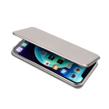 Partnertele Book Elegance könyvtok SAMSUNG S24 ULTRA szürke tok és táska