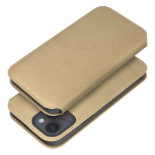 Partnertele Dual Pocket Book case IPHONE 15 PLUS arany tok tok és táska