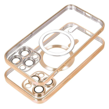 Partnertele Electro Mag Cover tok MagSafe kompatibilis IPHONE 15 PRO MAX arany színű tok és táska