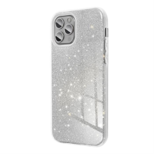 Partnertele SHINING Case IPHONE 15 ezüst tok tok és táska