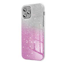 Partnertele SHINING Case IPHONE 15 PRO MAX átlátszó rózsaszín tok tok és táska