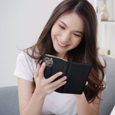 Partnertele Smart Case könyvtok MOTOROLA MOTO Edge 40 fekete tok és táska