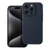 Partnertele Szilikon Mag Cover tok Magsafe kompatibilis iPhone 15 PRO kék titánium