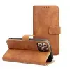 Partnertele TENDER Book case SAMSUNG Galaxy S24 barna tok